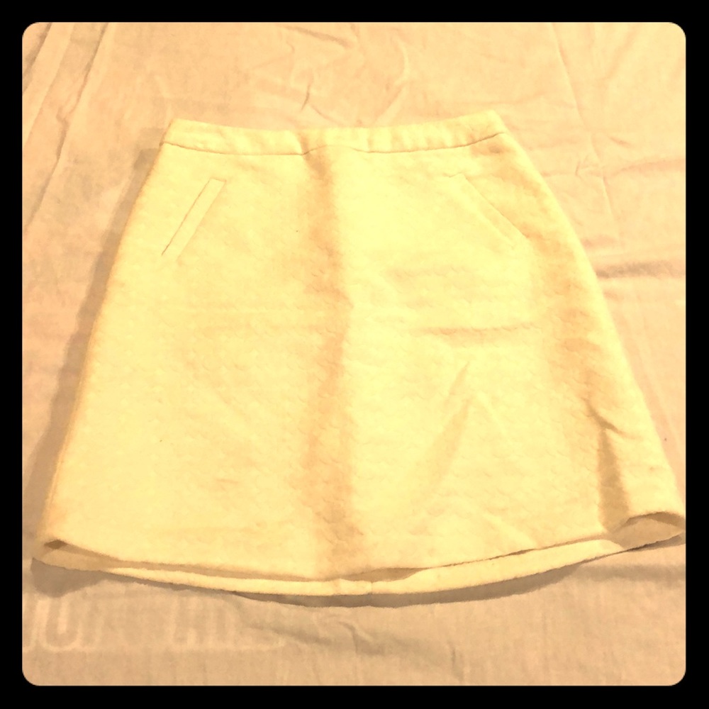 Off white ladies dress skirt